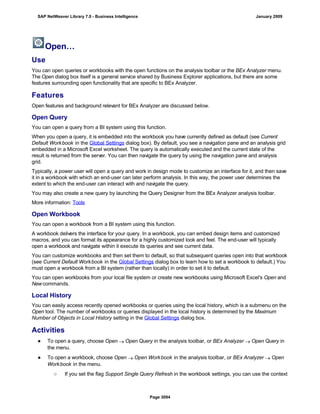 SAP BI 7.0 Info Providers