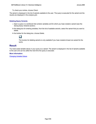 SAP BI 7.0 Info Providers