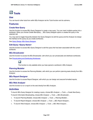 SAP BI 7.0 Info Providers