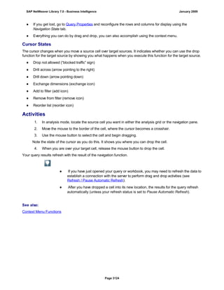 SAP BI 7.0 Info Providers