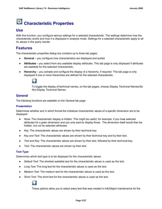 SAP BI 7.0 Info Providers