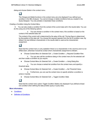 SAP BI 7.0 Info Providers