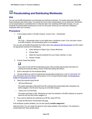 SAP BI 7.0 Info Providers