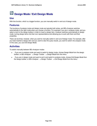 SAP BI 7.0 Info Providers