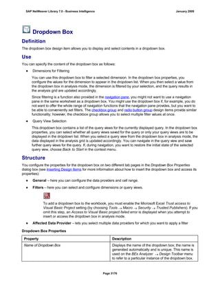 SAP BI 7.0 Info Providers