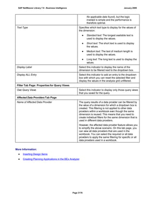 SAP BI 7.0 Info Providers