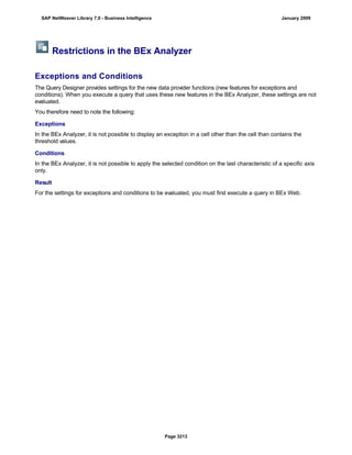 SAP BI 7.0 Info Providers