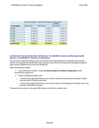 SAP BI 7.0 Info Providers