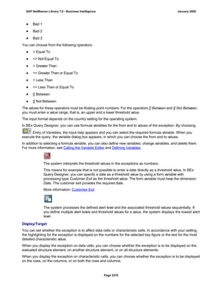 SAP BI 7.0 Info Providers