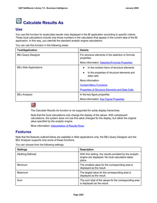 SAP BI 7.0 Info Providers