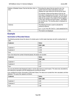 SAP BI 7.0 Info Providers
