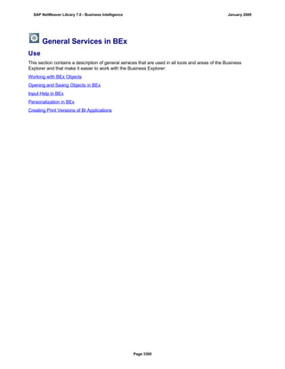 SAP BI 7.0 Info Providers