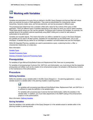 SAP BI 7.0 Info Providers