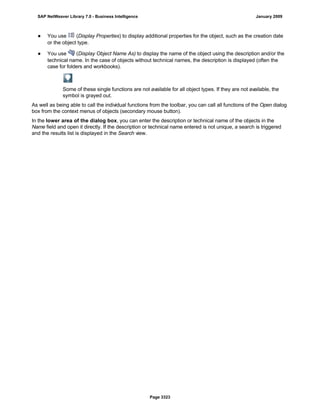 SAP BI 7.0 Info Providers