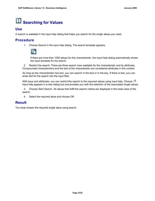 SAP BI 7.0 Info Providers