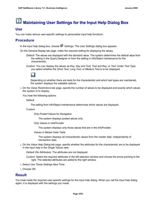 SAP BI 7.0 Info Providers