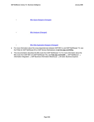 SAP BI 7.0 Info Providers