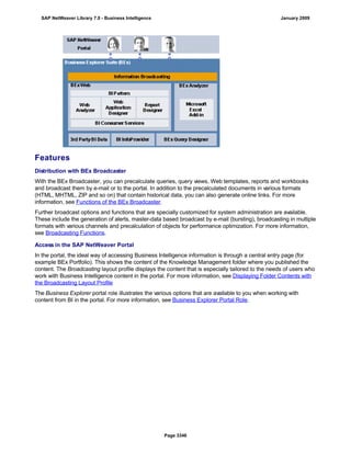 SAP BI 7.0 Info Providers