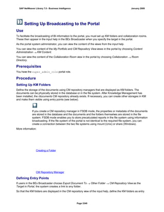 SAP BI 7.0 Info Providers