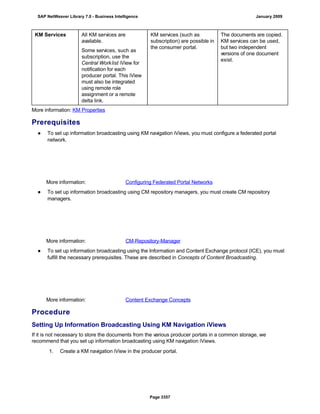 SAP BI 7.0 Info Providers