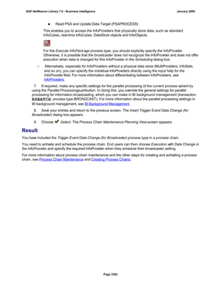 SAP BI 7.0 Info Providers