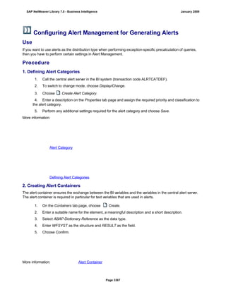 SAP BI 7.0 Info Providers