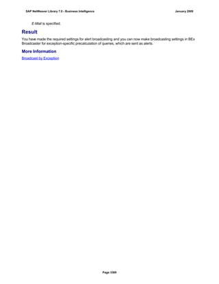 SAP BI 7.0 Info Providers