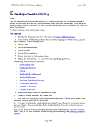 SAP BI 7.0 Info Providers