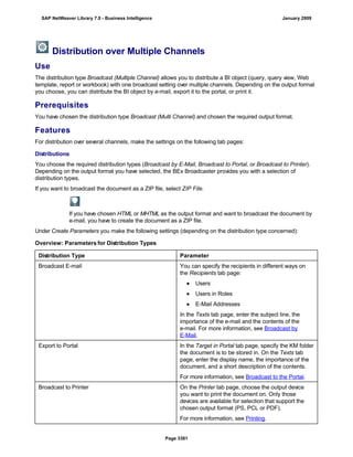 SAP BI 7.0 Info Providers
