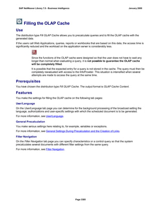 SAP BI 7.0 Info Providers