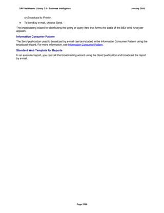 SAP BI 7.0 Info Providers