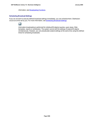 SAP BI 7.0 Info Providers