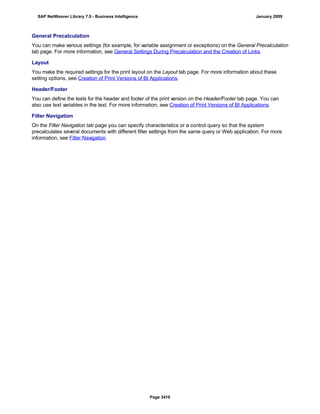 SAP BI 7.0 Info Providers