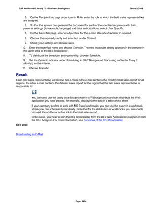 SAP BI 7.0 Info Providers