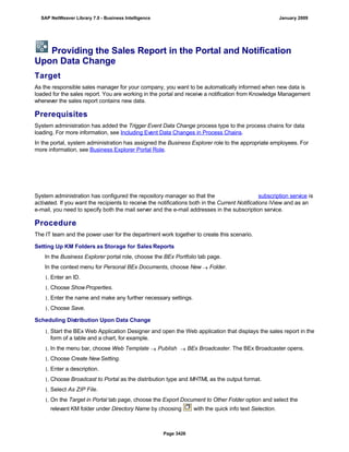 SAP BI 7.0 Info Providers