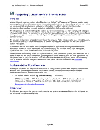 SAP BI 7.0 Info Providers