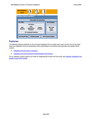 SAP BI 7.0 Info Providers