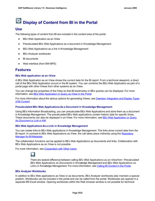 SAP BI 7.0 Info Providers