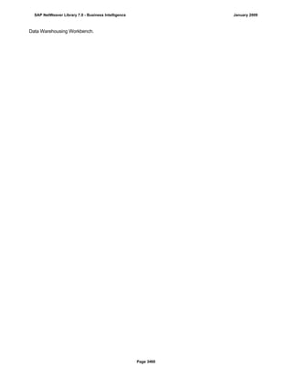 SAP BI 7.0 Info Providers