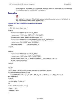 SAP BI 7.0 Info Providers