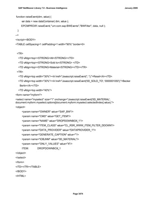 SAP BI 7.0 Info Providers