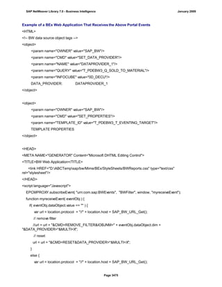 SAP BI 7.0 Info Providers