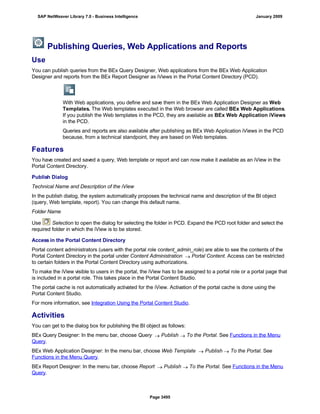 SAP BI 7.0 Info Providers