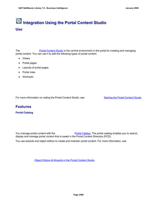 SAP BI 7.0 Info Providers