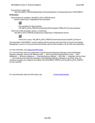 SAP BI 7.0 Info Providers