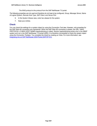 SAP BI 7.0 Info Providers