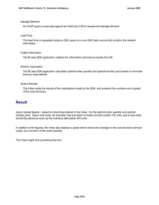 SAP BI 7.0 Info Providers