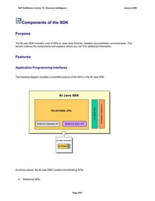SAP BI 7.0 Info Providers