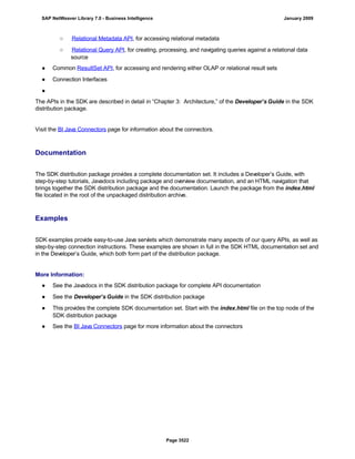 SAP BI 7.0 Info Providers