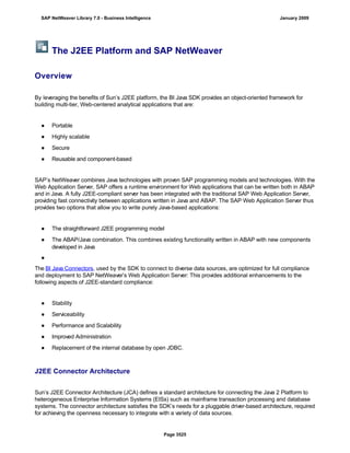 SAP BI 7.0 Info Providers